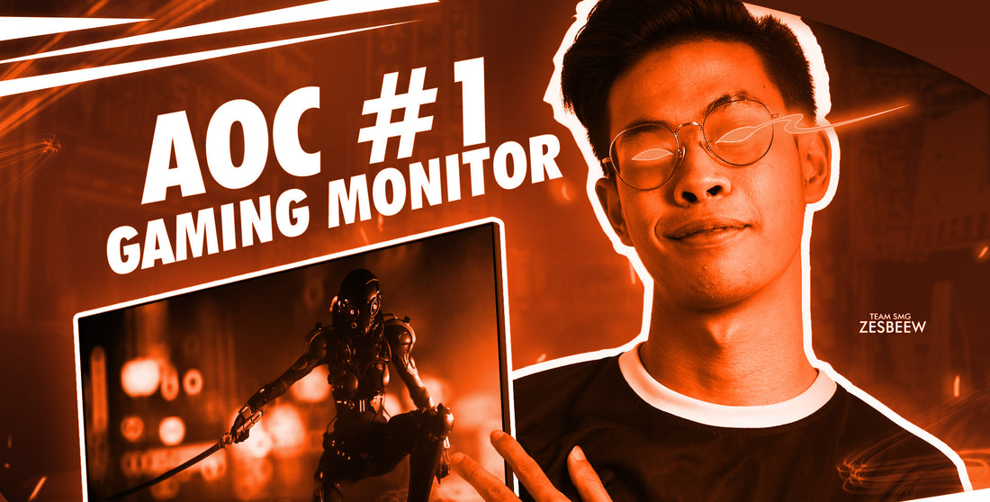 AOC Gaming becomes Official Monitor Sponsor for Team SMG Valorant